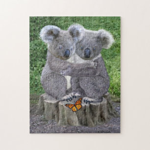 Baby Koala Bär Knuddeln Puzzle