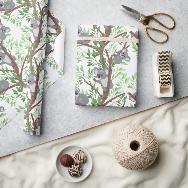Baby Koala Bear Geschenkpapier (Kunsthandwerk)