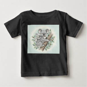 Baby Koala & Mama – Anbetungswürdiges Eukalyptusba T-shirt