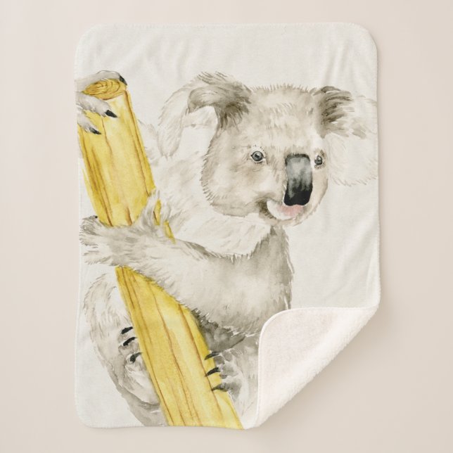 Baby Koala | Niedlich & Furry Sherpadecke (Vorderseite)