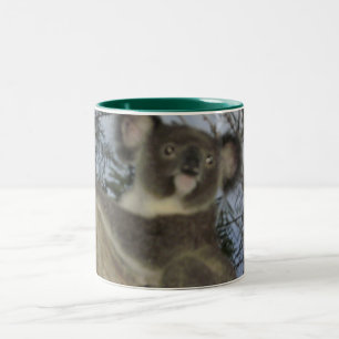Baby-Koala-Tasse Zweifarbige Tasse