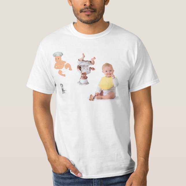 Baby-Kochst-shirt T-Shirt (Vorderseite)