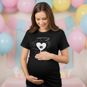 Baby kommt bald Mama Tri-Blend Shirt