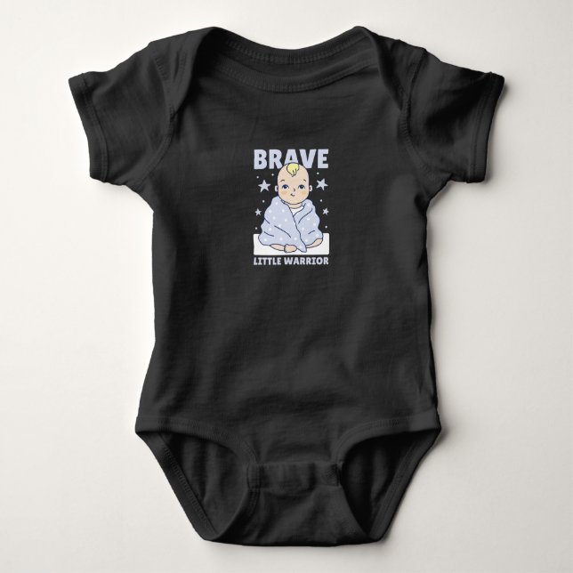 Baby Krieger Strampler (Vorderseite)