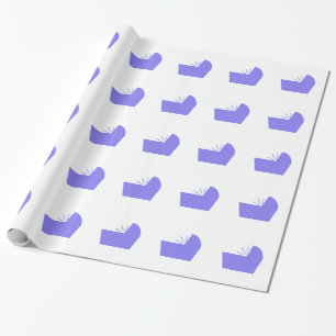 Baby-Krippen-Ikone Geschenkpapier
