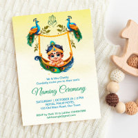 Baby Krishna Naming Namkaran Wiege Zeremonie