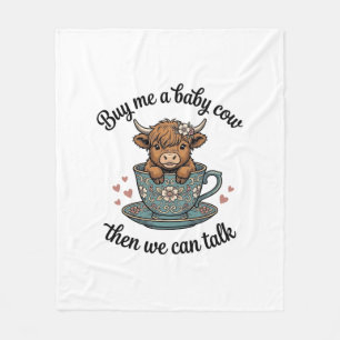 Baby-Kuh-Teetasse-vintage-Farmhouse-Shirt-Design_1 Fleecedecke