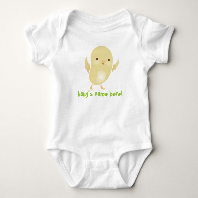 Baby-Küken Baby Strampler (Vorderseite)