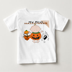 Baby-Kürbis mein 1. Halloween-Säuglings-T - Shir Baby T-shirt