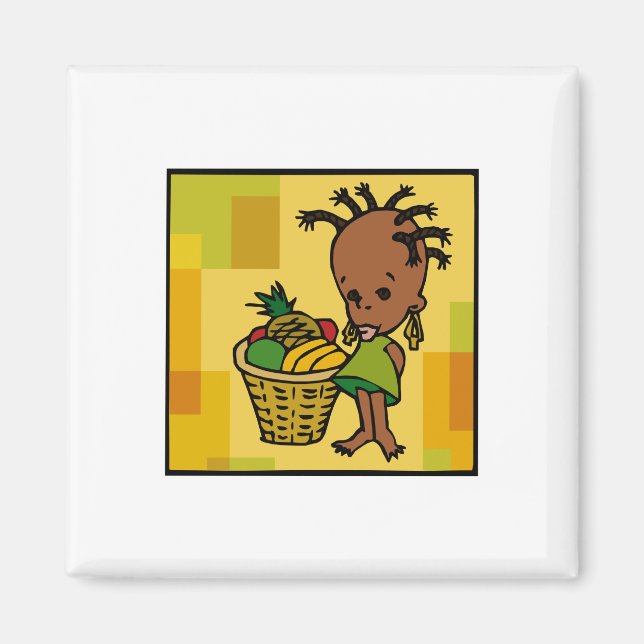 Baby Kwanzaa Magnet (Vorne)