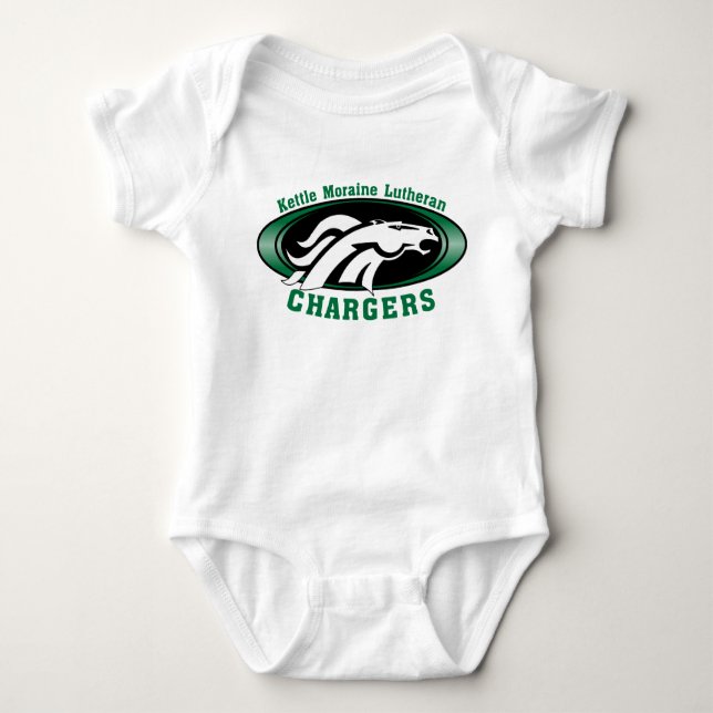 Baby-Ladegerät-Bodysuit Baby Strampler (Vorderseite)