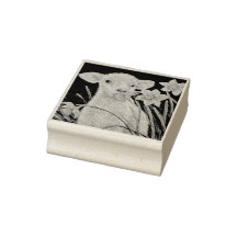 Baby Lamb und Frühlingsgetränke Wasserfarben Kunst