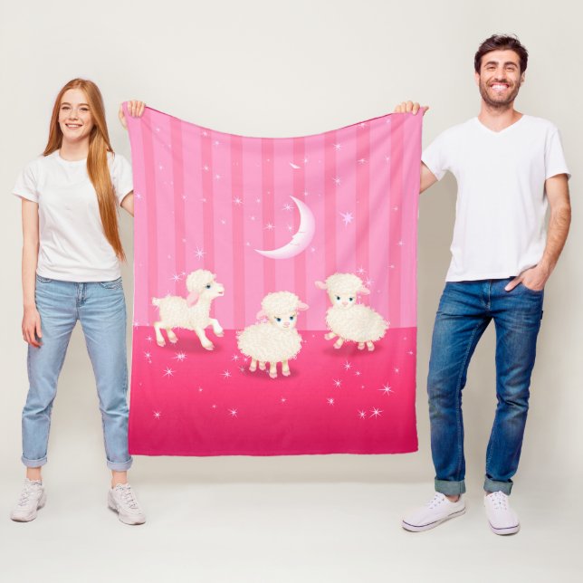 Baby Lambs Fleecedecke (Beispiel)