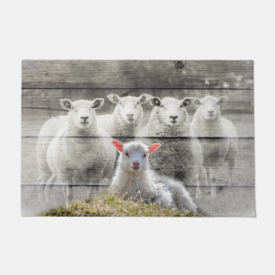 Baby Lamm Fußmatte