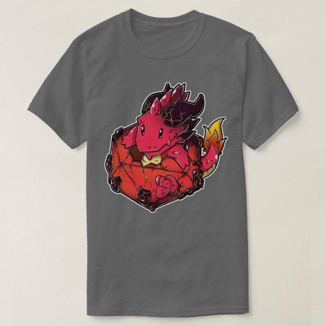 Baby Lava Dragon T-Shirt (Design vorne)