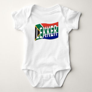 Baby Lekker Südafrikanisches 1-Stück-Stück in W Strampler