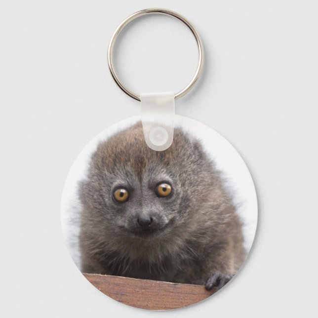 Baby Lemur Keyring Schlüsselanhänger (Vorderseite)