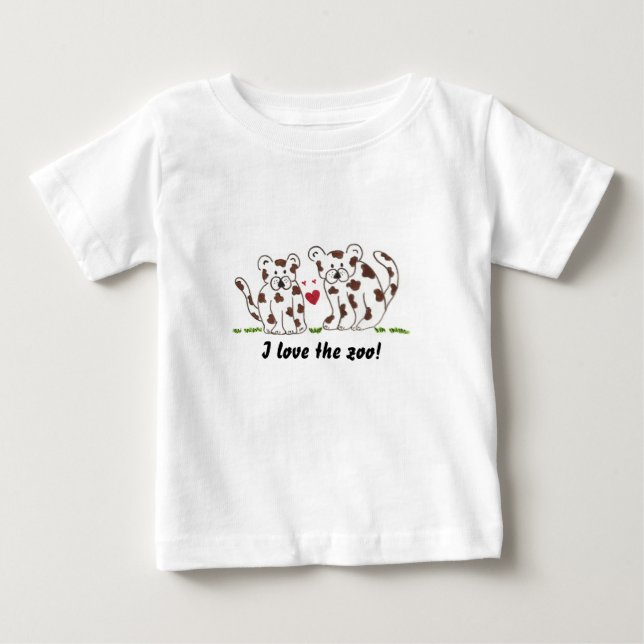Baby Leopards T-shirt (Vorderseite)