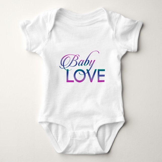 Baby-Liebe Baby Strampler (Vorderseite)