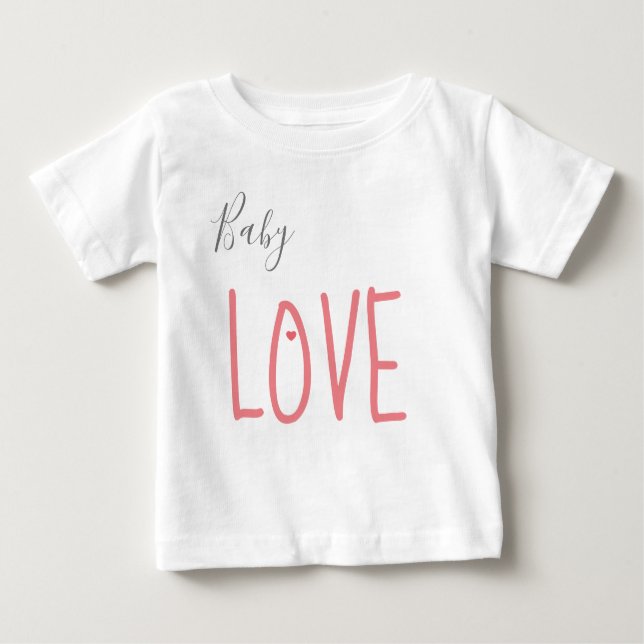 Baby-Liebe Baby T-shirt (Vorderseite)