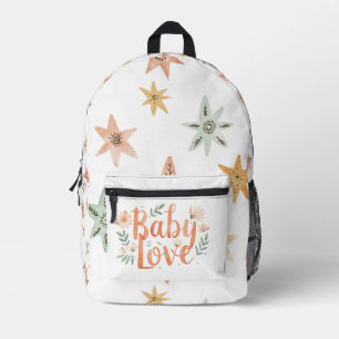 Baby Liebe boho Bedruckter Rucksack