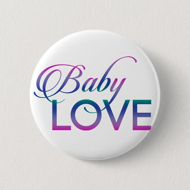 Baby-Liebe Button (Vorderseite)