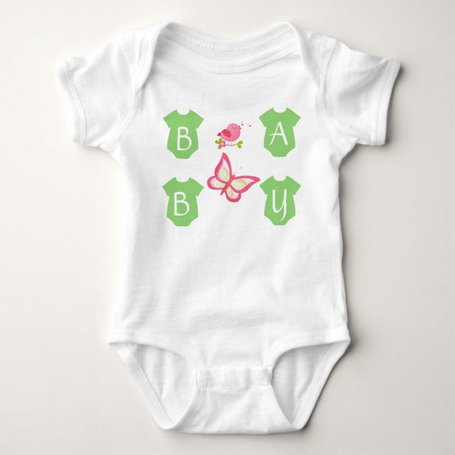 BABY LIEBE COLLECTION BABY BODYSUIT STRAMPLER (Vorderseite)