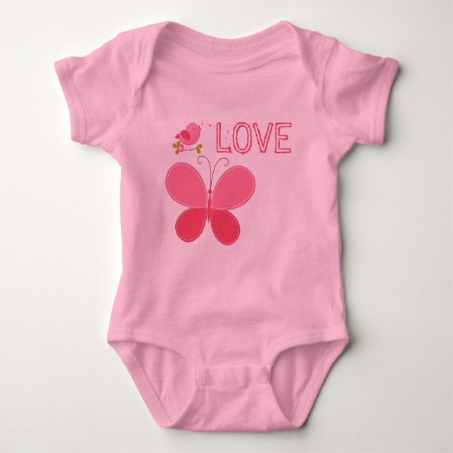 BABY LIEBE COLLECTION BABY STRAMPLER (Vorderseite)