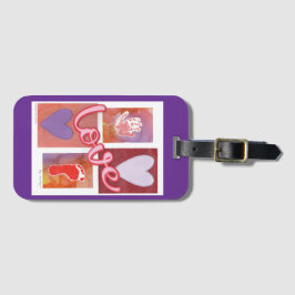 Baby Liebe - Kinder Kunst für CHOC Gepäckanhänger