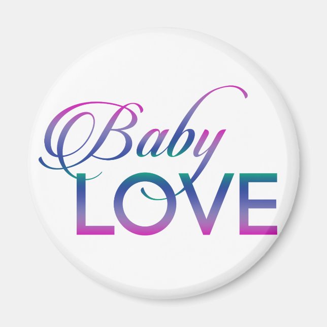 Baby-Liebe Magnet (Vorne)