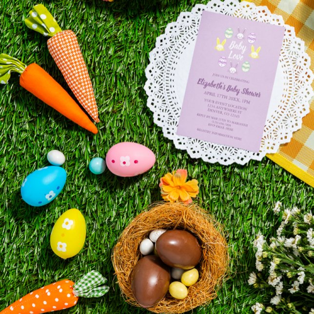 Baby Liebe Oaster Baby Dusche Einladung (Von Creator hochgeladen)