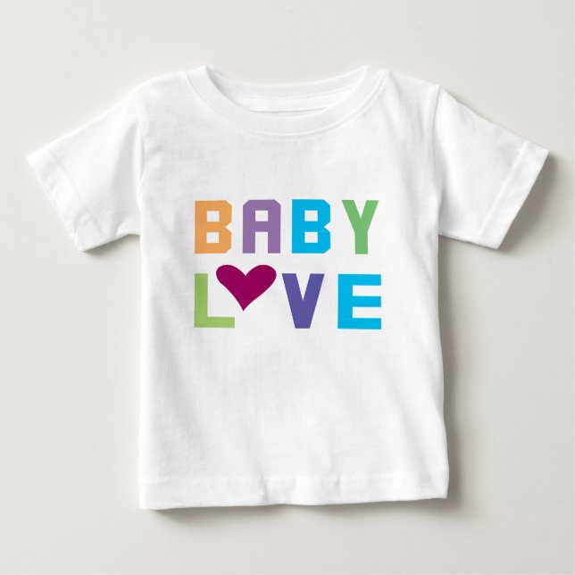 Baby Liebe T-Shirt (Vorderseite)