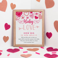 "Baby Liebe" Valentine's Day Baby Shower Game