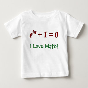 Baby Lieben Mathe! Baby T-shirt