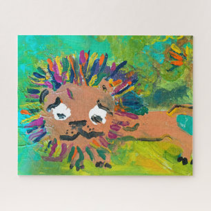 Baby Lion "Kunst von Kindern" Puzzle