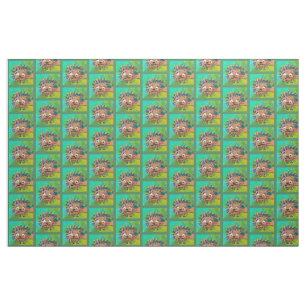 Baby Lion "Kunst von Kindern" Stoff