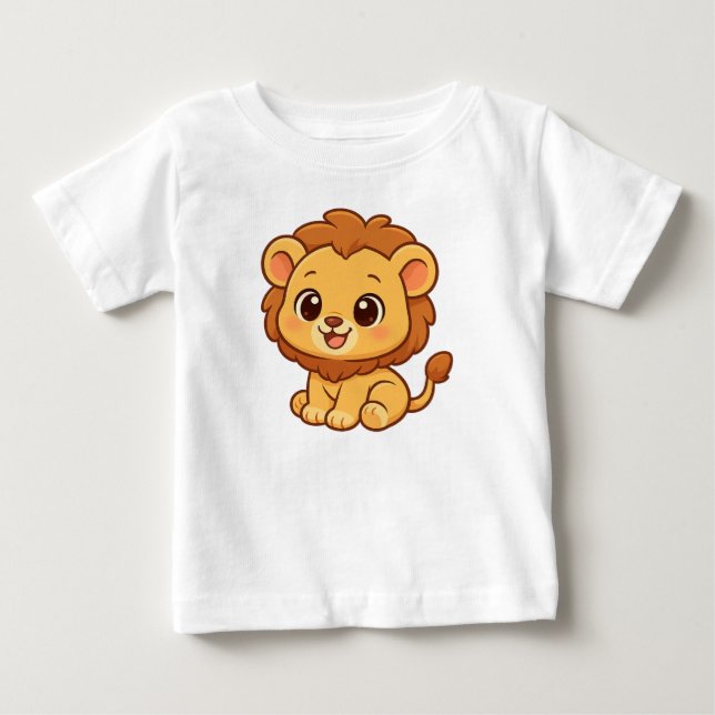 Baby Lion T-shirt (Vorderseite)