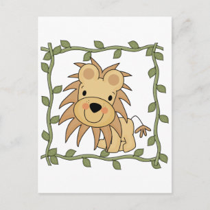 Baby Lion T - Shirt und Geschenke Postkarte