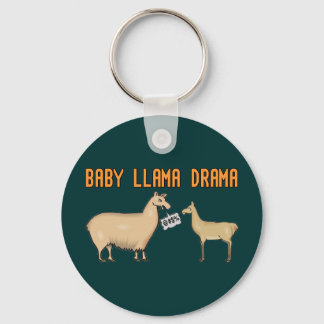 Baby Llama Drama Schlüsselanhänger