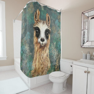 Baby Llama Duschvorhang - Spaß