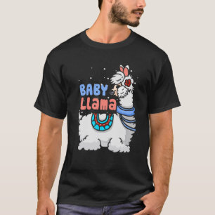 Baby Llama Matching Familie Weihnachten Pajamas Ge T-Shirt