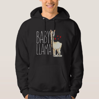 Baby Llama Matching Family Tribe Hörer Hoodie