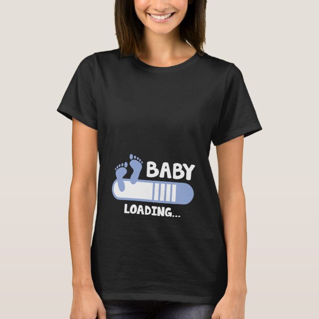 Baby Loading Maternity T - Shirt (Vorderseite)