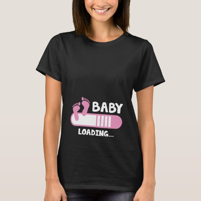 Baby Loading Maternity T - Shirt (Vorderseite)