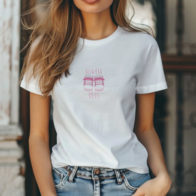 Baby Loading Please Wait Custom Due Date Shirt (Baby Loading Please Wait Custom Due Date Shirt)