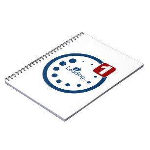 Baby Loading Plus Benachrichtigung Notizblock