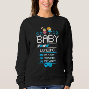 Baby Loading Schwangerschaft Ankündigung Mama Vate Sweatshirt