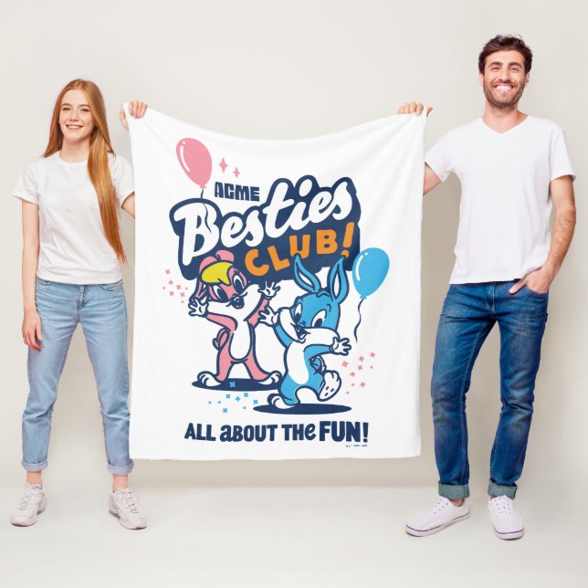 Baby Lola und BUGS BUNNY™ - Besties Club! Fleecedecke (Beispiel)