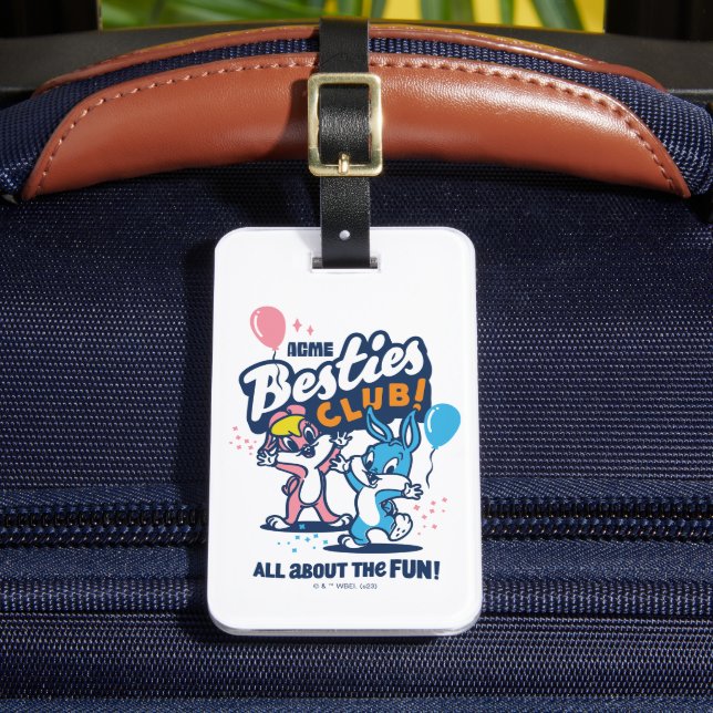 Baby Lola und BUGS BUNNY™ - Besties Club! Gepäckanhänger (Vorderseite Insitu 2)