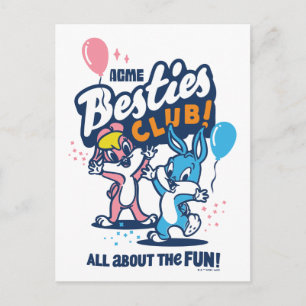 Baby Lola und BUGS BUNNY™ - Besties Club! Postkarte